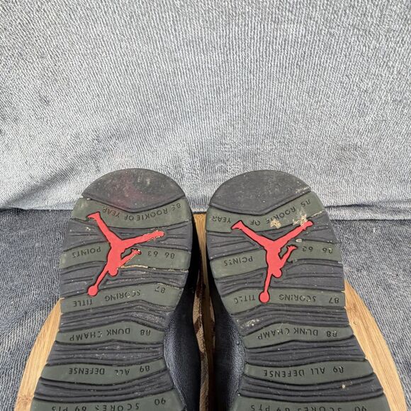 Jordan Air 10 Retro Shoes Mens Size 7.5 Woodland Brown Camo Sneakers 310805-201 - Picture 8 of 10